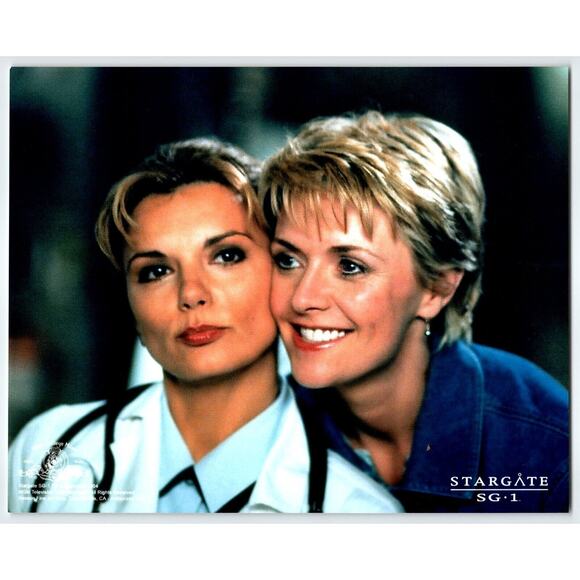 Stargate SG-1 Samantha Carter and Dr. Janet Fraser 2004 Original Photo 8" x 10" - Picture 1 of 2